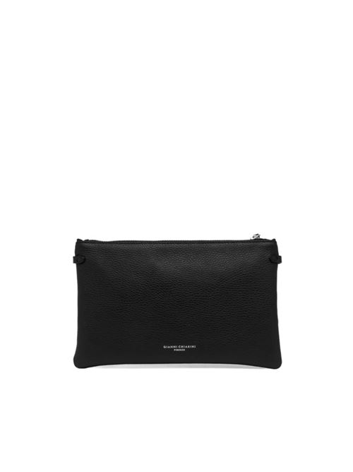 borsa clutch a mano/spalla pelle nera GIANNI CHIARINI | 3695GRN001